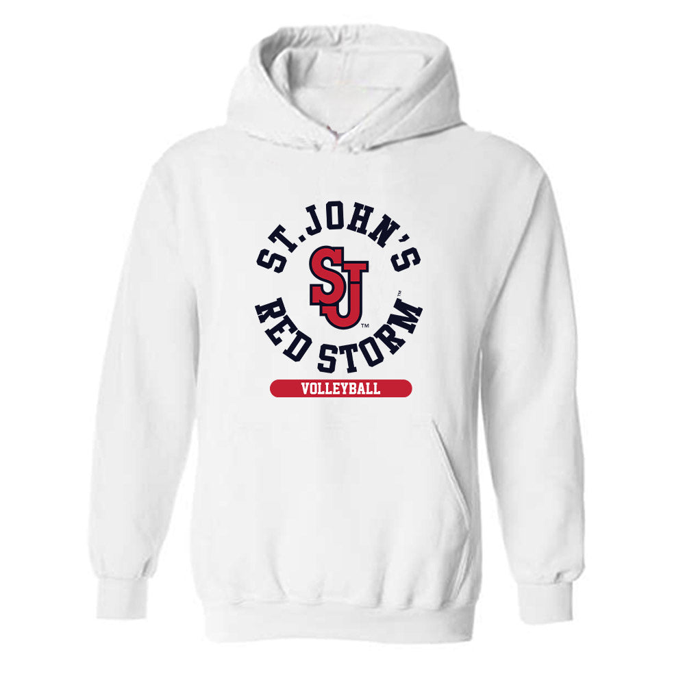 St. Johns - NCAA Women's Volleyball : Angelica Rodriguez - Classic Shersey Hooded Sweatshirt-0