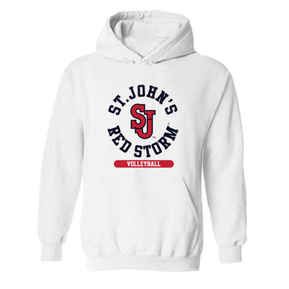 St. Johns - NCAA Women's Volleyball : Angelica Rodriguez - Classic Shersey Hooded Sweatshirt-0