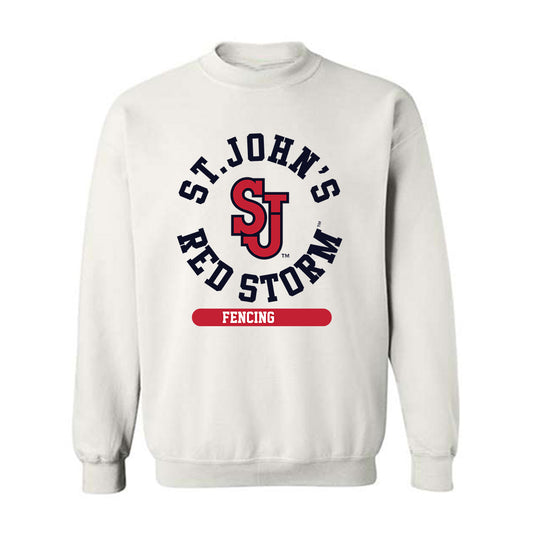 St. Johns - NCAA Women's Fencing : Mokshada Choudhary - Classic Shersey Crewneck Sweatshirt-0