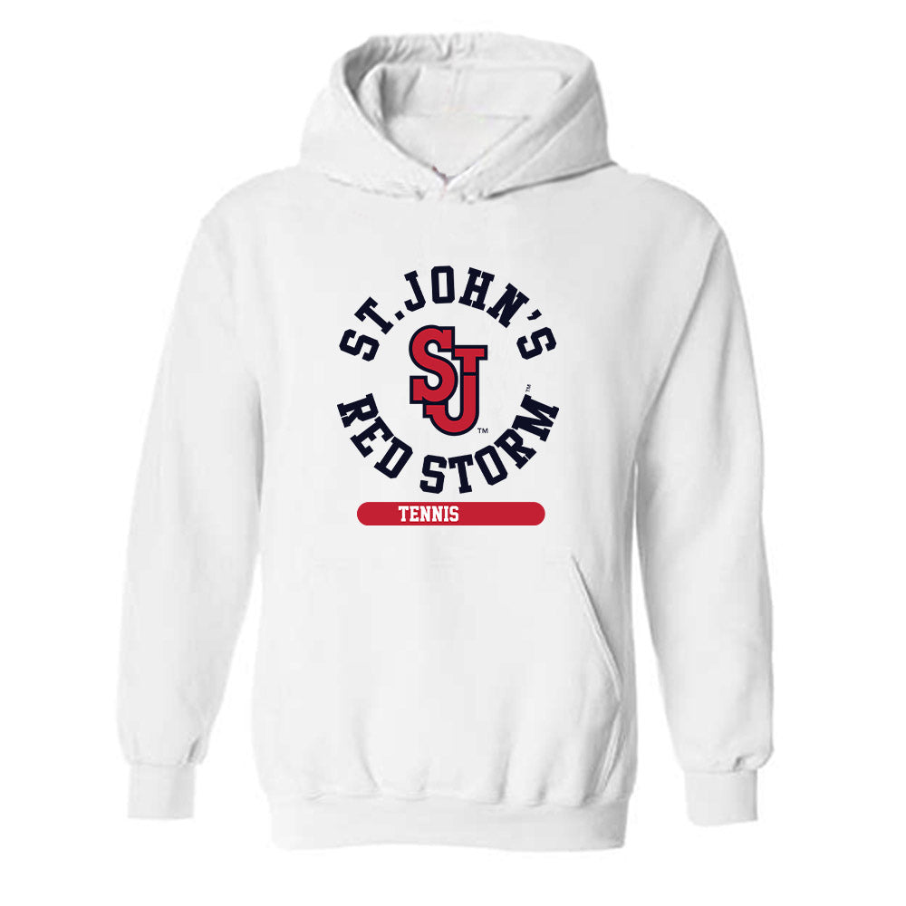 St. Johns - NCAA Women's Tennis : Giulia Bizzari - Classic Shersey Hooded Sweatshirt-0