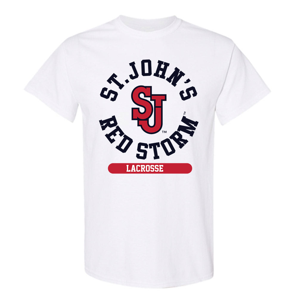 St. Johns - NCAA Men's Lacrosse : Maclin Keyser - Classic Shersey T-Shirt-0