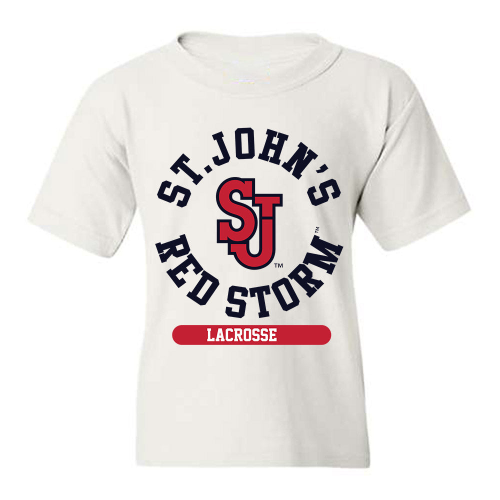 St. Johns - NCAA Men's Lacrosse : Noah Plenn - Classic Shersey Youth T-Shirt-0