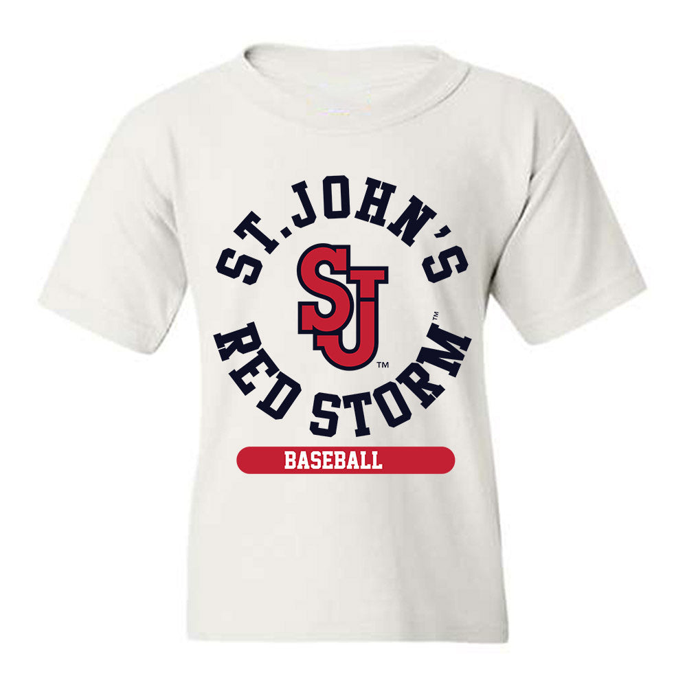 St. Johns - NCAA Baseball : Nick Romer - Classic Shersey Youth T-Shirt-0