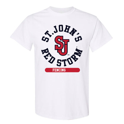 St. Johns - NCAA Women's Fencing : Mokshada Choudhary - Classic Shersey T-Shirt-0