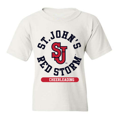 St. Johns - NCAA Cheerleading : Jordan Schmidt - Classic Shersey Youth T-Shirt-0