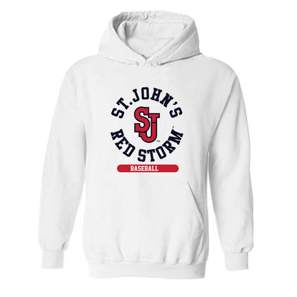 St. Johns - NCAA Baseball : Dylan Johnson - Classic Shersey Hooded Sweatshirt