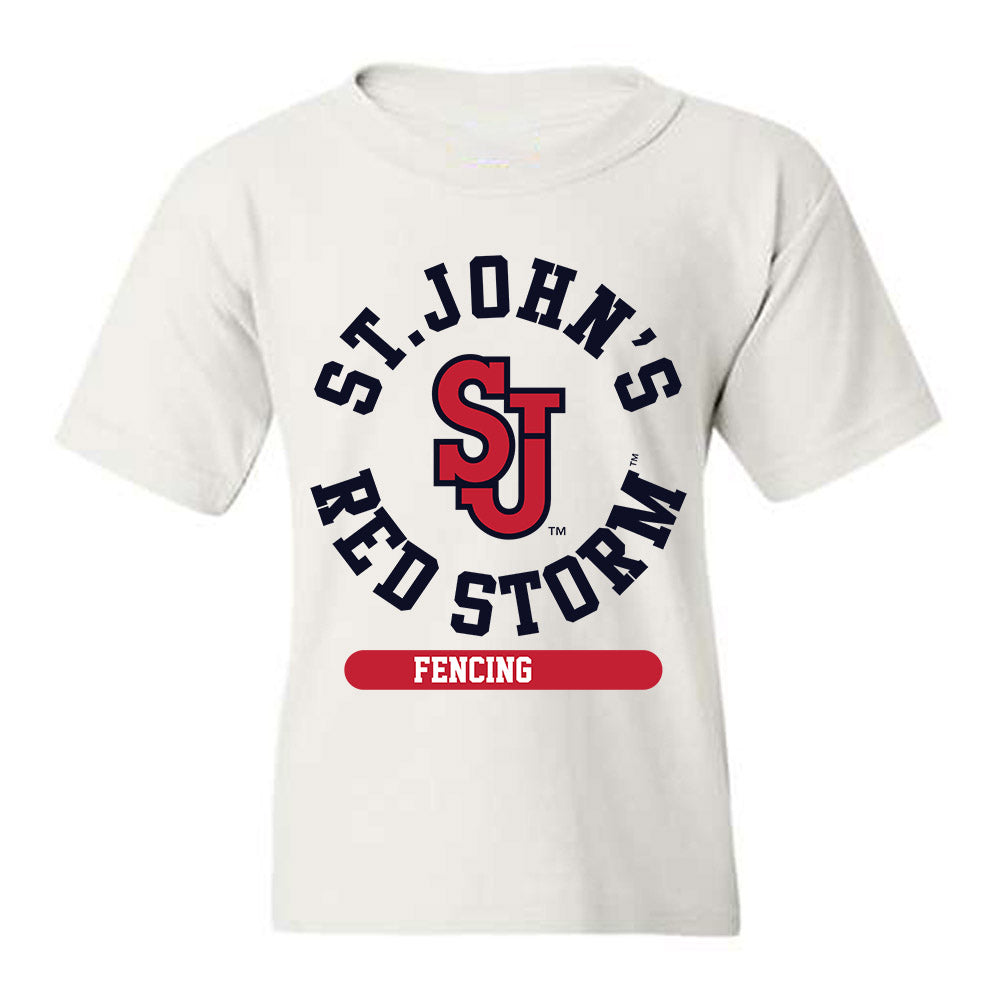 St. Johns - NCAA Women's Fencing : Mokshada Choudhary - Classic Shersey Youth T-Shirt-0