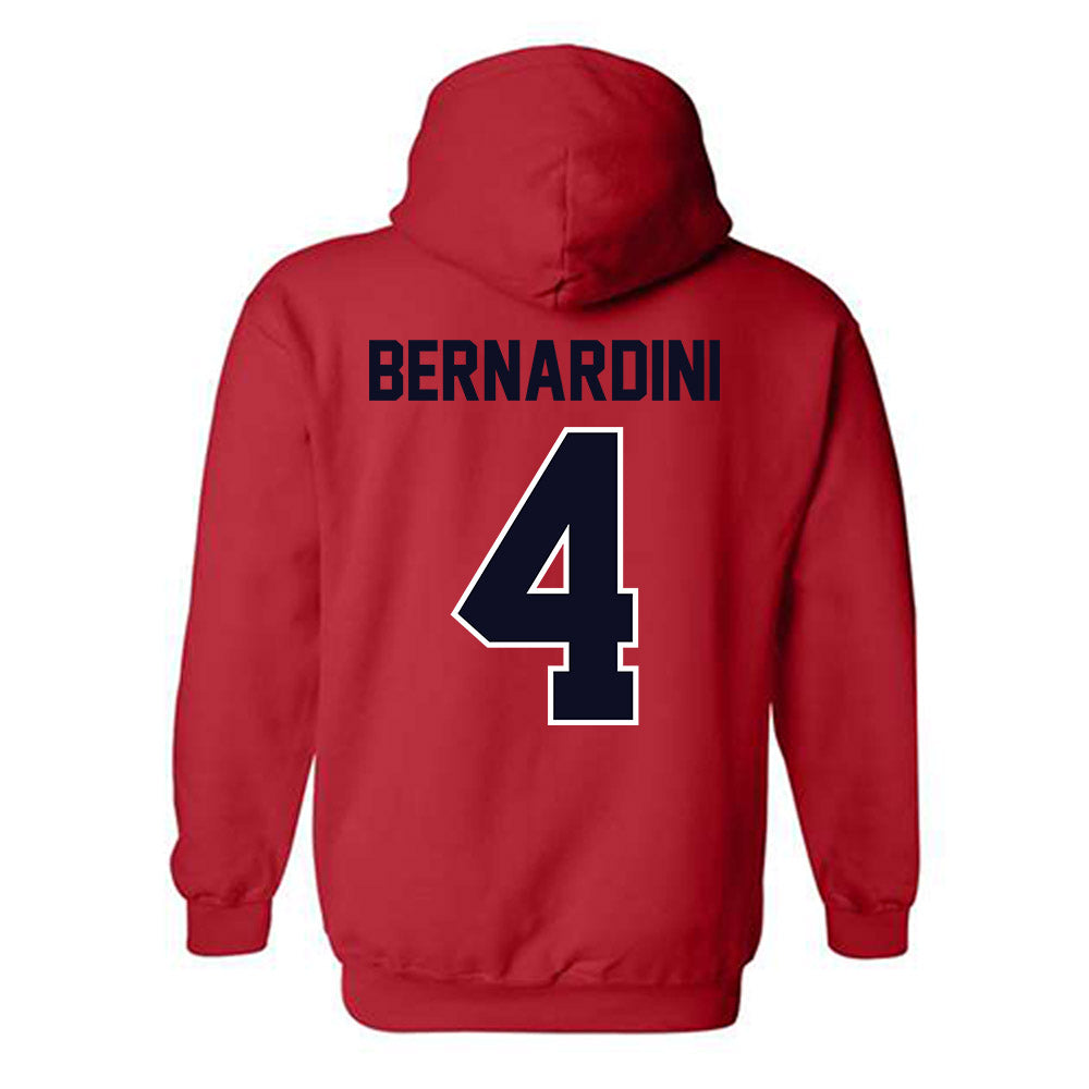 St. Johns - NCAA Baseball : Cristian Bernardini - Classic Shersey Hooded Sweatshirt