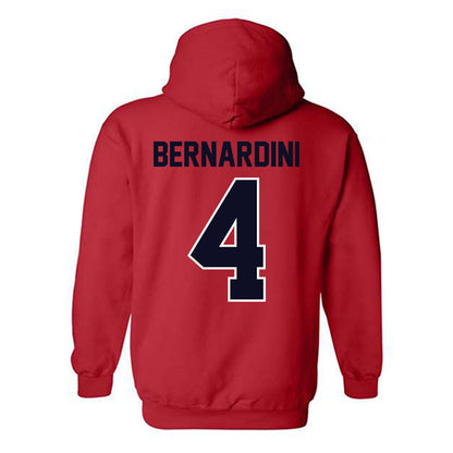 St. Johns - NCAA Baseball : Cristian Bernardini - Classic Shersey Hooded Sweatshirt