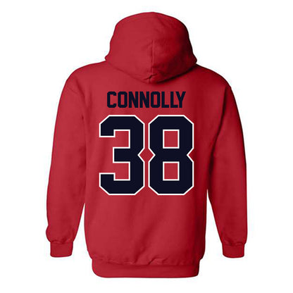 St. Johns - NCAA Baseball : Brendan Connolly - Classic Shersey Hooded Sweatshirt-1