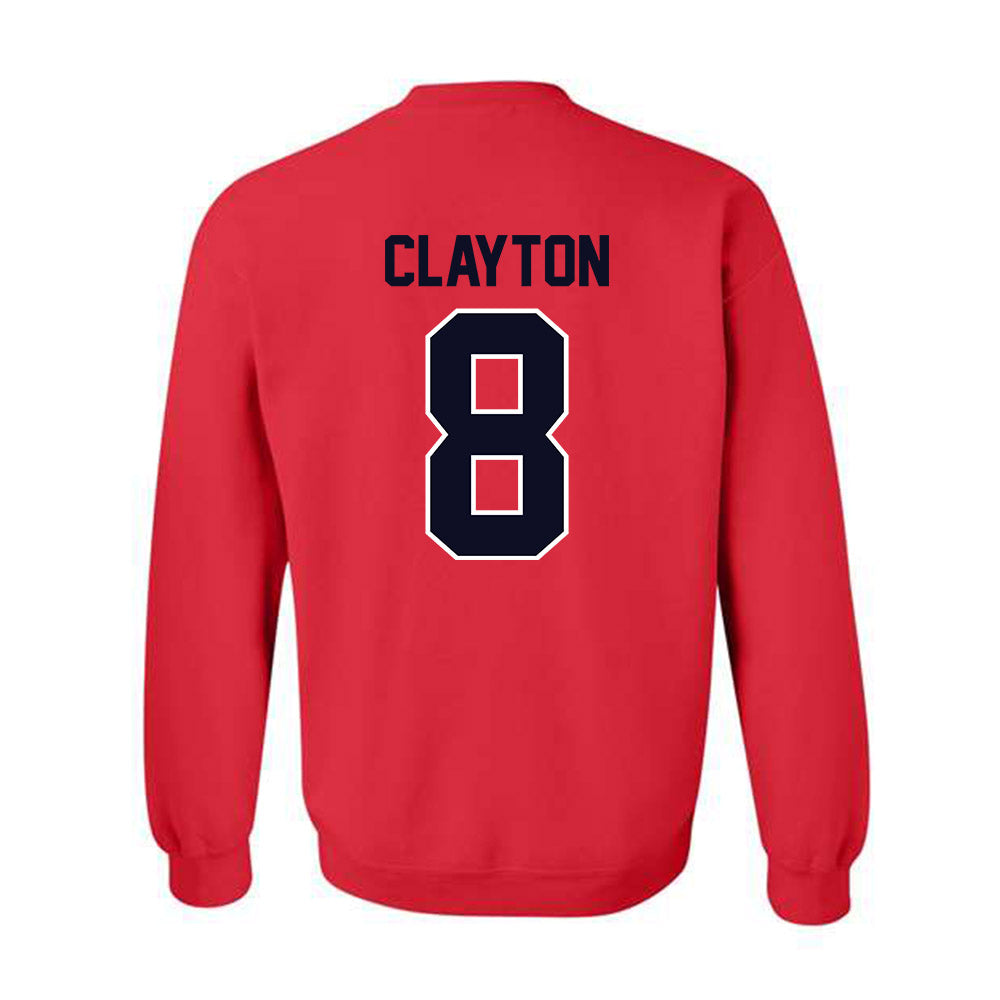 St. Johns - NCAA Women's Volleyball : Shiloh Clayton - Classic Shersey Crewneck Sweatshirt-1