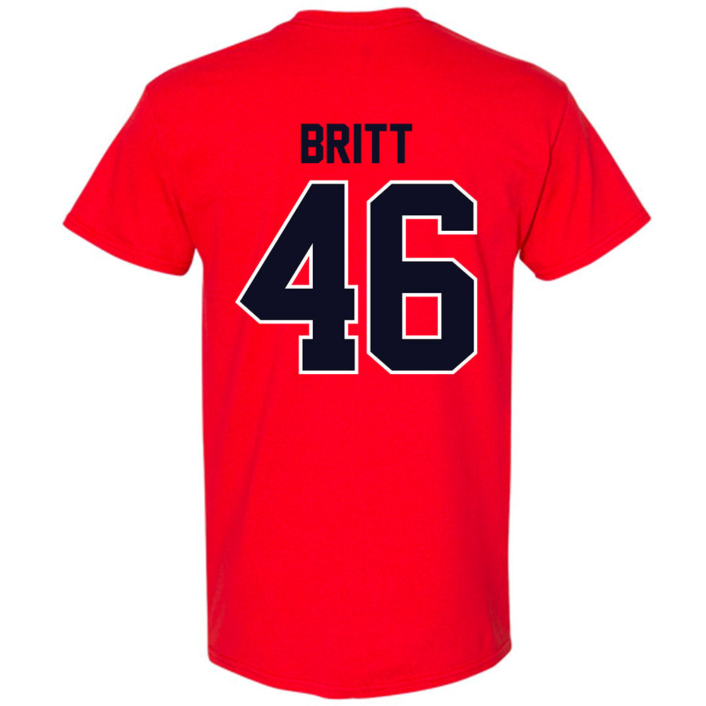 St. Johns - NCAA Baseball : Sean Britt - Classic Shersey T-Shirt-1
