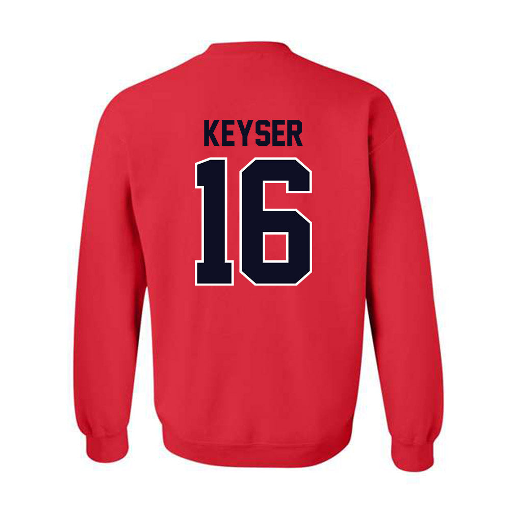 St. Johns - NCAA Men's Lacrosse : Maclin Keyser - Classic Shersey Crewneck Sweatshirt-1