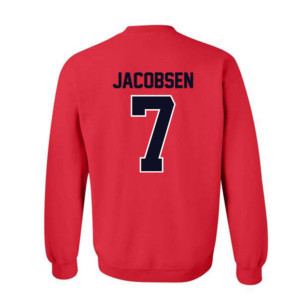 St. Johns - NCAA Baseball : Robert Jacobsen - Classic Shersey Crewneck Sweatshirt-1