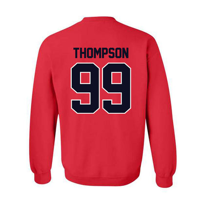 St. Johns - NCAA Men's Lacrosse : Jackson Thompson - Classic Shersey Crewneck Sweatshirt-1