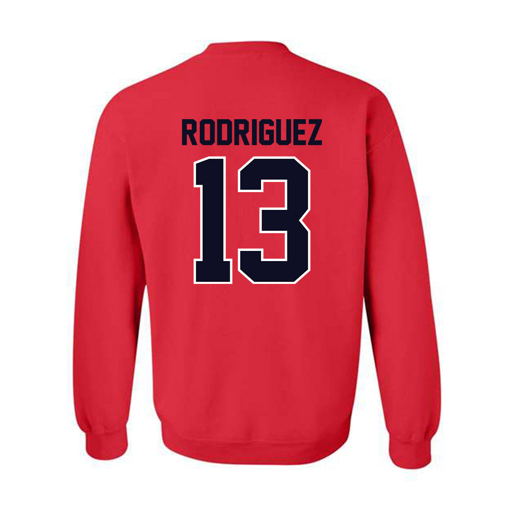 St. Johns - NCAA Baseball : David Rodriguez - Classic Shersey Crewneck Sweatshirt-1