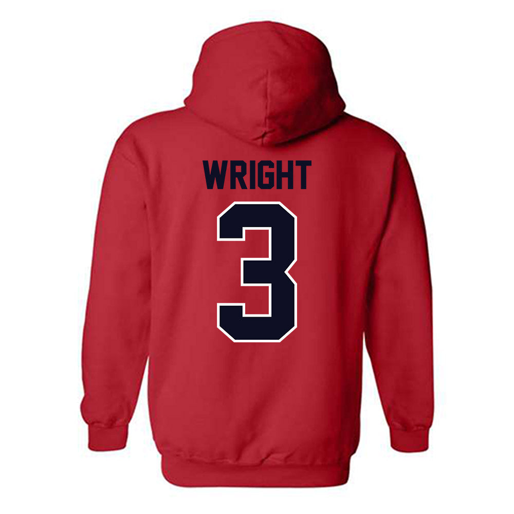 St. Johns - NCAA Baseball : Chaz Wright - Classic Shersey Hooded Sweatshirt