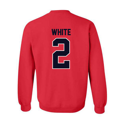 St. Johns - NCAA Women's Volleyball : Kendall White - Classic Shersey Crewneck Sweatshirt-1