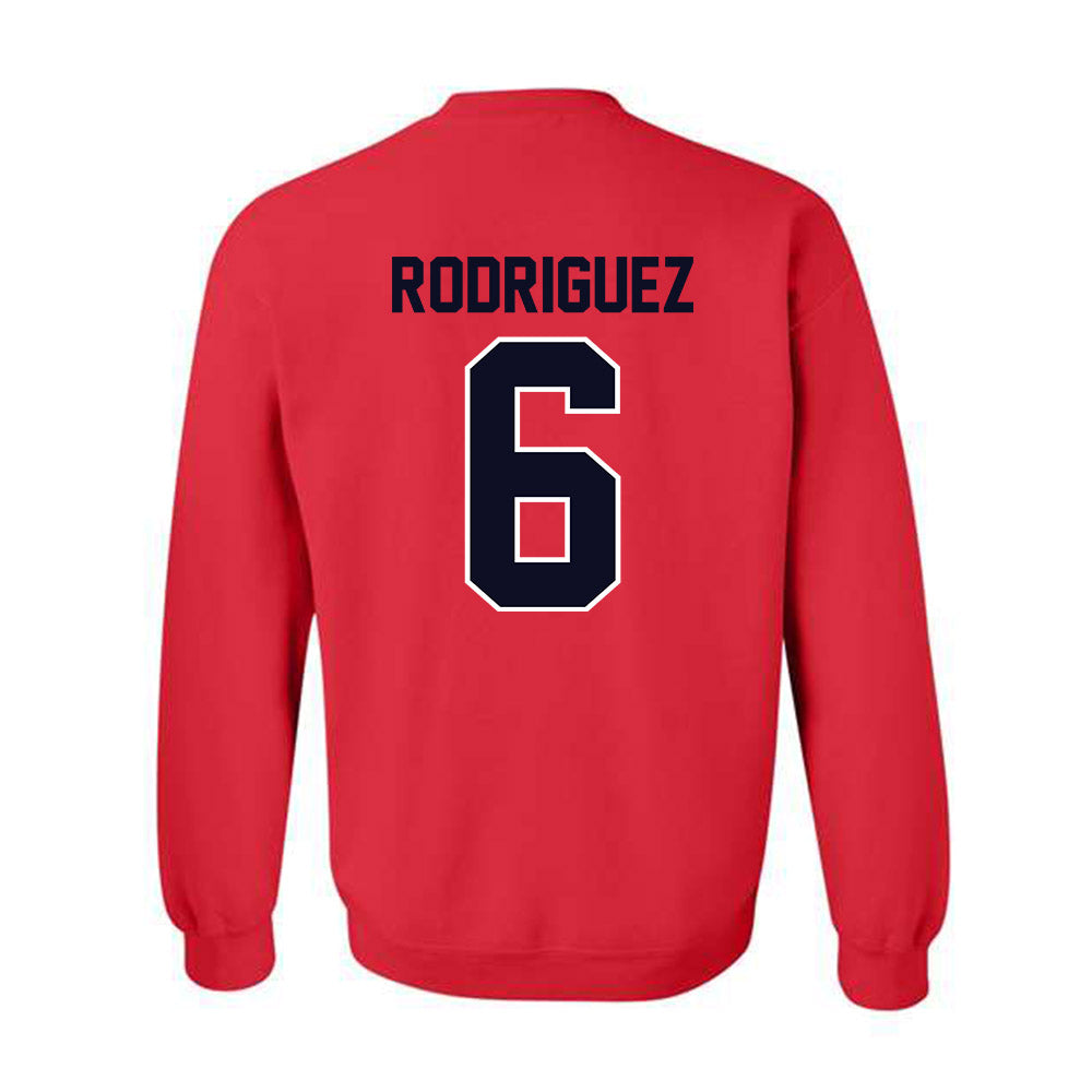 St. Johns - NCAA Baseball : Lewis Rodriguez - Classic Shersey Crewneck Sweatshirt-1