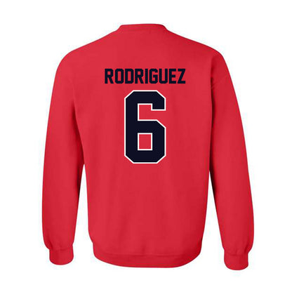 St. Johns - NCAA Baseball : Lewis Rodriguez - Classic Shersey Crewneck Sweatshirt-1