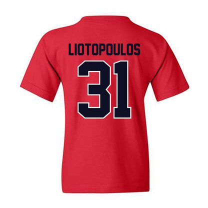 St. Johns - NCAA Men's Basketball : Lefteris Liotopoulos - Classic Shersey Youth T-Shirt-1
