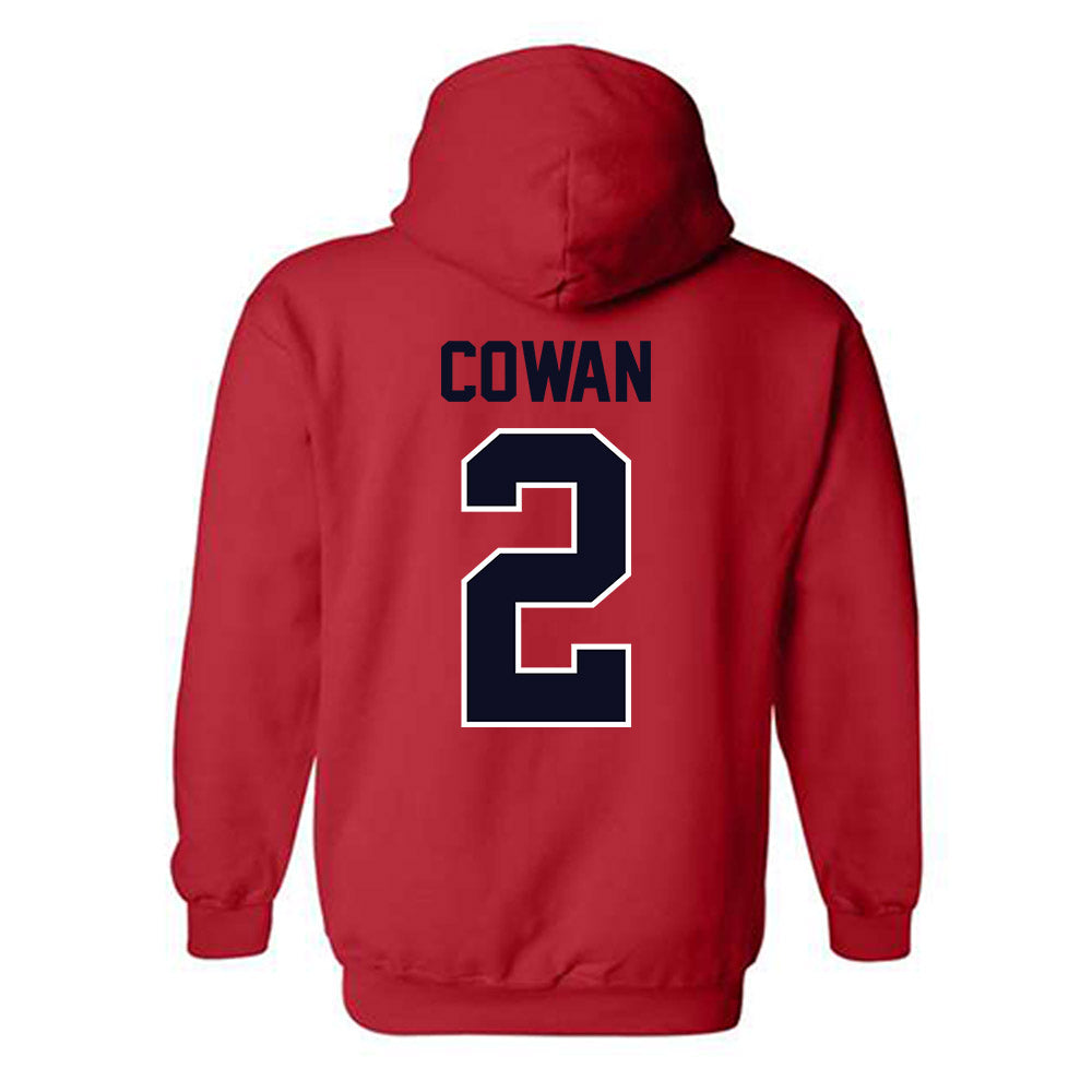St. Johns - NCAA Baseball : Will Cowan - Classic Shersey Hooded Sweatshirt-1