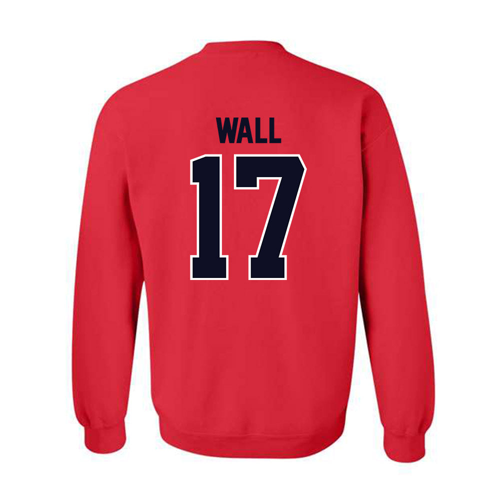 St. Johns - NCAA Baseball : Carter Wall - Classic Shersey Crewneck Sweatshirt-1