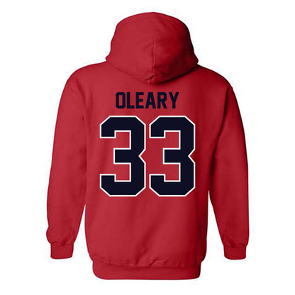 St. Johns - NCAA Baseball : Liam Oleary - Classic Shersey Hooded Sweatshirt-1