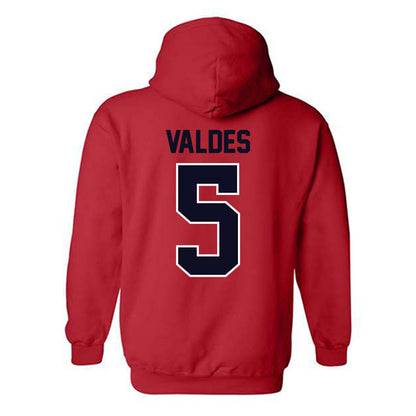St. Johns - NCAA Baseball : Roberto Valdes - Classic Shersey Hooded Sweatshirt-1