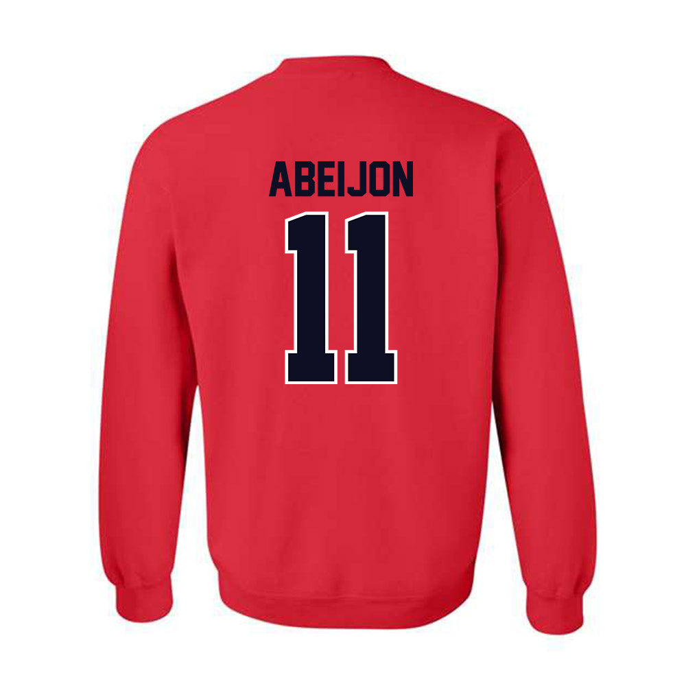 St. Johns - NCAA Men's Soccer : Xavi Abeijon - Classic Shersey Crewneck Sweatshirt-1