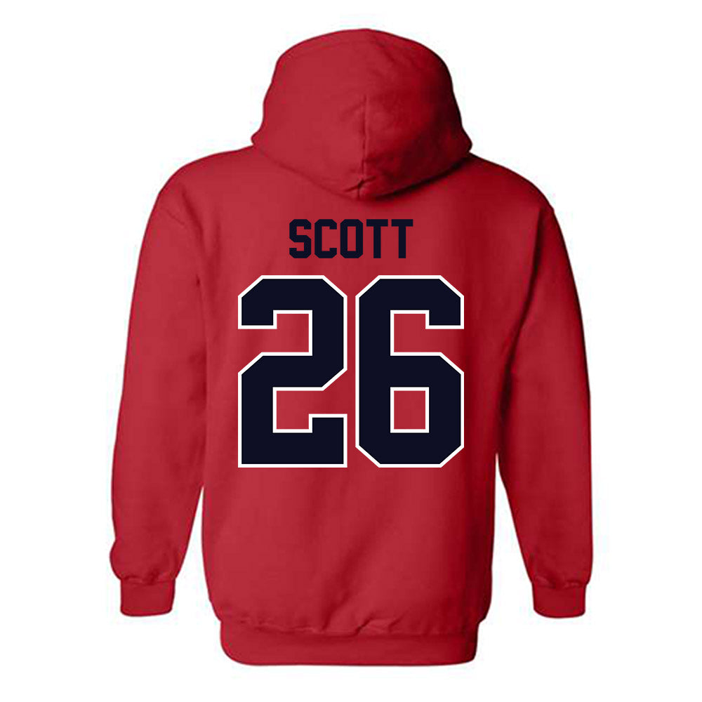 St. Johns - NCAA Softball : Jacqueline Scott - Classic Shersey Hooded Sweatshirt-1