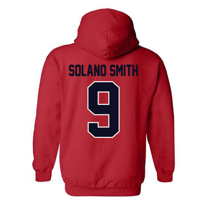 St. Johns - NCAA Women's Volleyball : Rashanny Solano Smith - Classic Shersey Hooded Sweatshirt-1