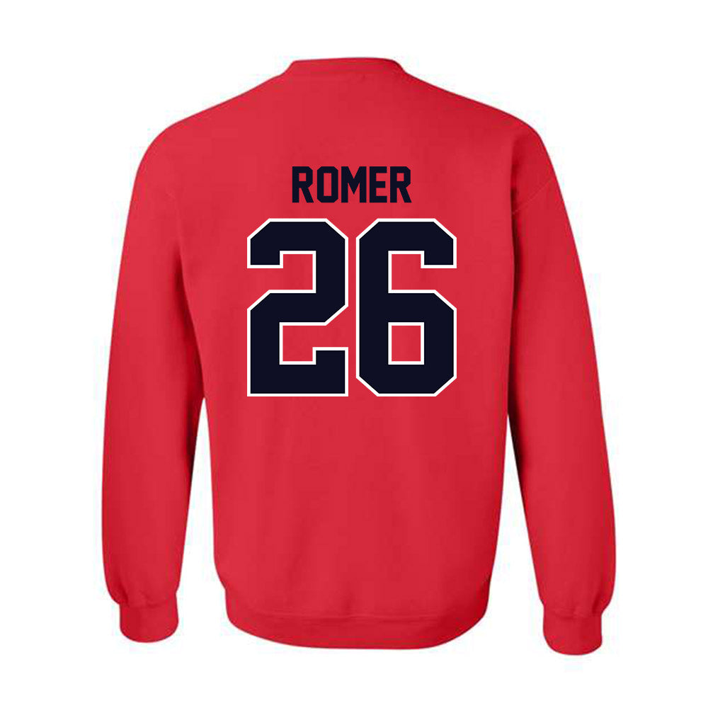 St. Johns - NCAA Baseball : Nick Romer - Classic Shersey Crewneck Sweatshirt-1