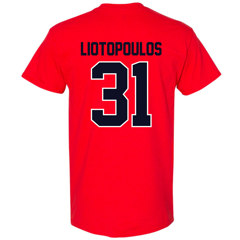 St. Johns - NCAA Men's Basketball : Lefteris Liotopoulos - Classic Shersey T-Shirt-1