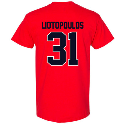 St. Johns - NCAA Men's Basketball : Lefteris Liotopoulos - Classic Shersey T-Shirt-1