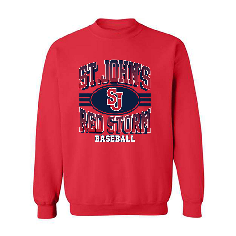 St. Johns - NCAA Baseball : Jaden Fateman - Classic Shersey Crewneck Sweatshirt-0