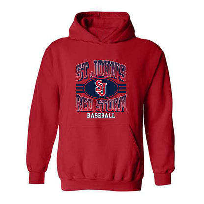 St. Johns - NCAA Baseball : Brady Clark - Classic Shersey Hooded Sweatshirt