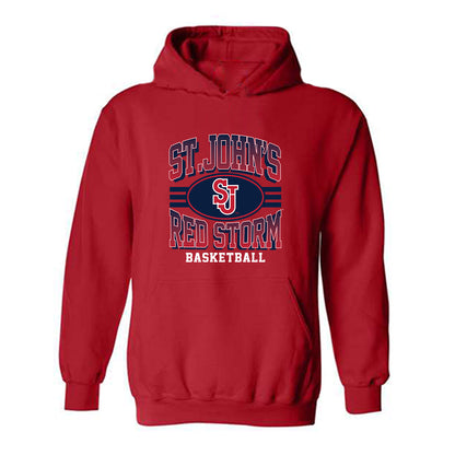 St. Johns - NCAA Men's Basketball : Ruben Prey - Classic Shersey Hooded Sweatshirt-0