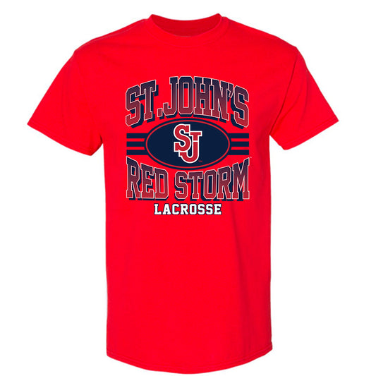St. Johns - NCAA Men's Lacrosse : Jackson Thompson - Classic Shersey T-Shirt-0