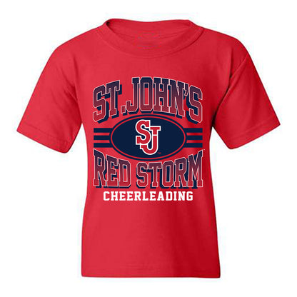 St. Johns - NCAA Cheerleading : Jordan Schmidt - Classic Shersey Youth T-Shirt-0