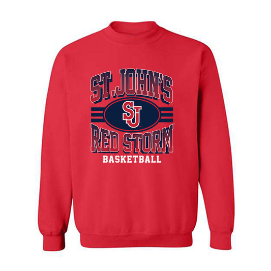 St. Johns - NCAA Men's Basketball : Kyle Cuffe Jr - Classic Shersey Crewneck Sweatshirt-0
