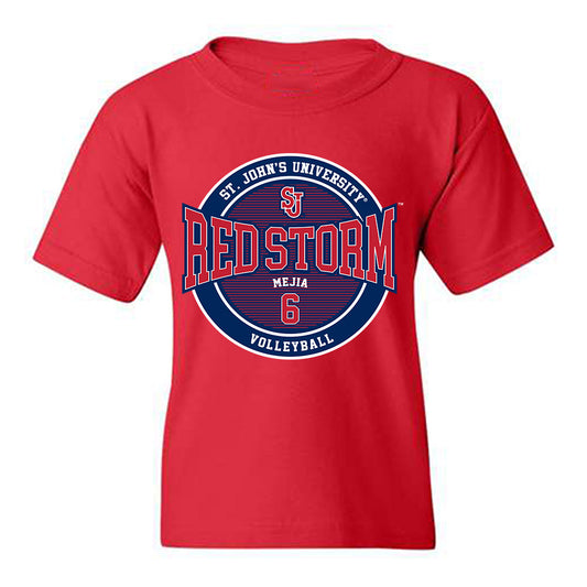 St. Johns - NCAA Women's Volleyball : Katianna Mejia - Classic Fashion Shersey Youth T-Shirt-0