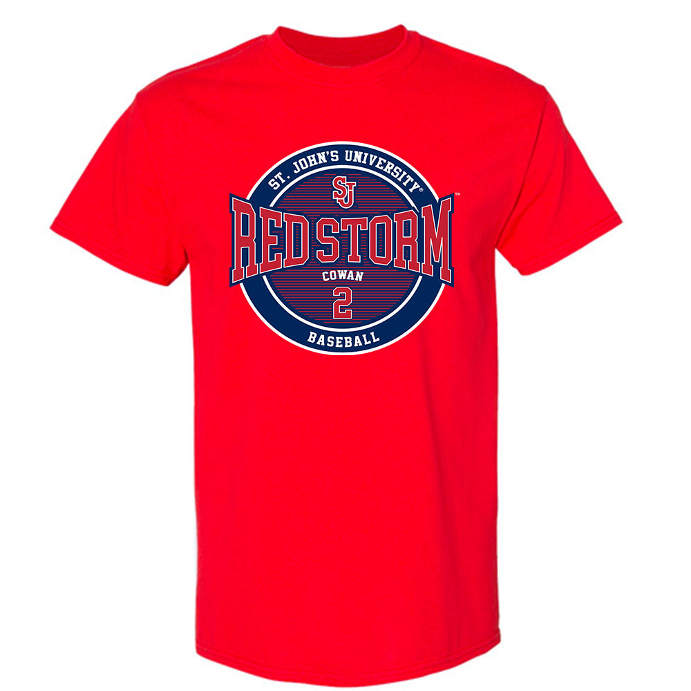 St. Johns - NCAA Baseball : Will Cowan - Classic Fashion Shersey T-Shirt-0