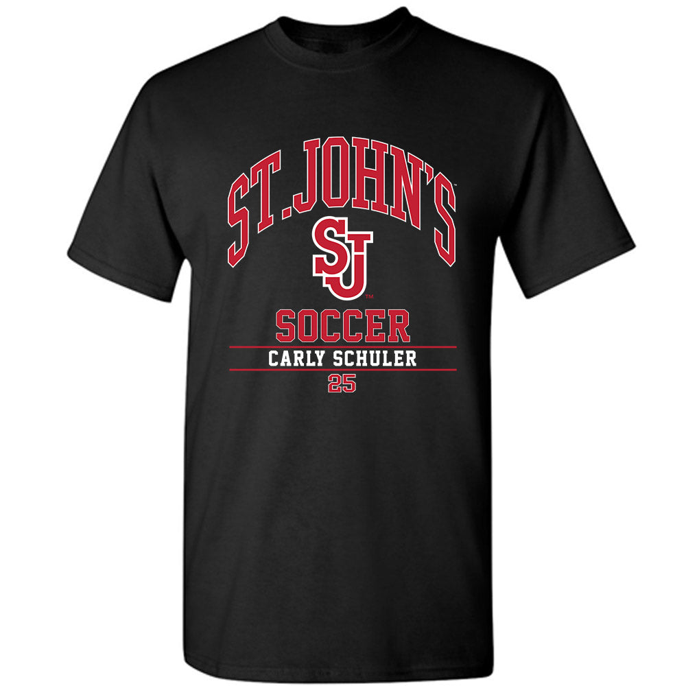 St. Johns - NCAA Women's Soccer : Carly Schuler - Classic Fashion Shersey T-Shirt-0