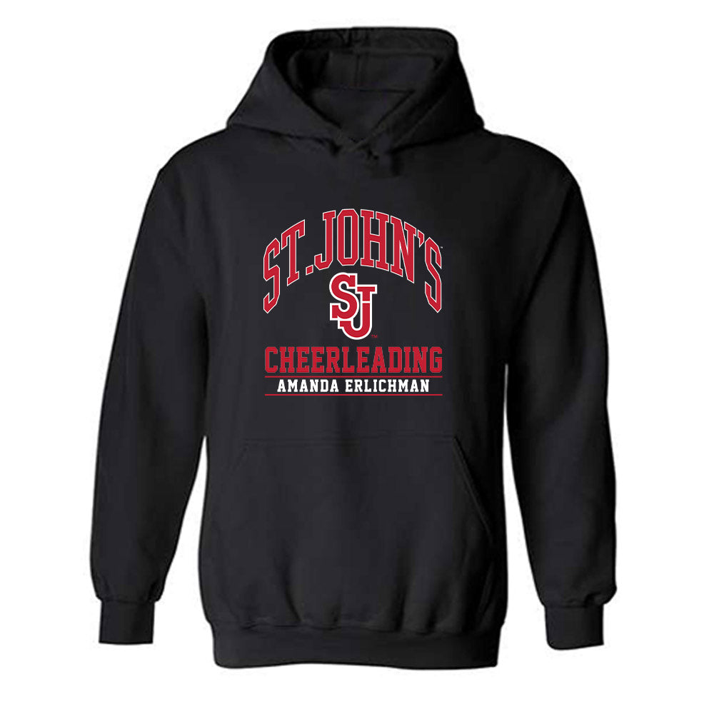 St. Johns - NCAA Cheerleading : Amanda Erlichman - Classic Fashion Shersey Hooded Sweatshirt-0