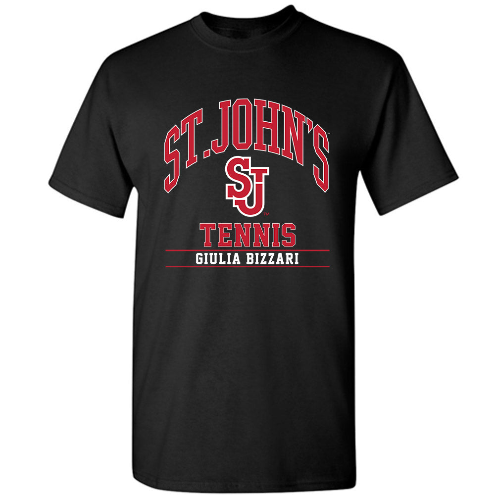 St. Johns - NCAA Women's Tennis : Giulia Bizzari - Classic Fashion Shersey T-Shirt-0