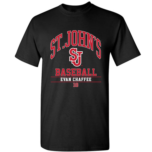 St. Johns - NCAA Baseball : Evan Chaffee - Classic Fashion Shersey T-Shirt