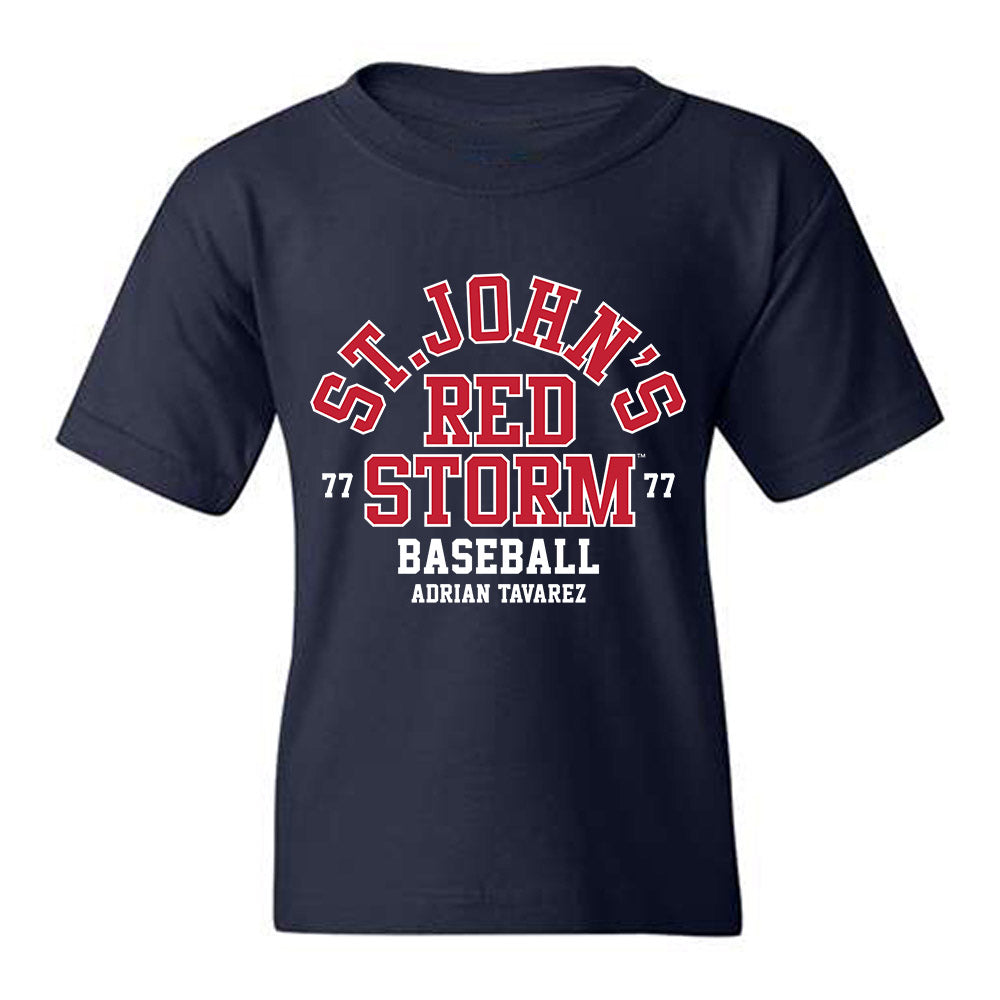 St. Johns - NCAA Baseball : Adrian Tavarez - Classic Fashion Shersey Youth T-Shirt-0