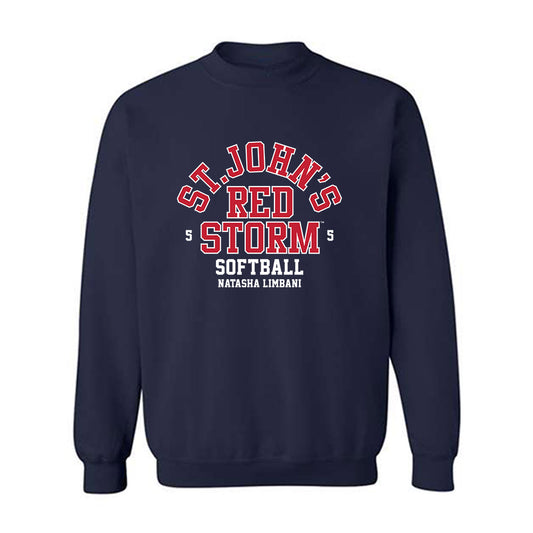 St. Johns - NCAA Softball : Natasha Limbani - Classic Fashion Shersey Crewneck Sweatshirt-0