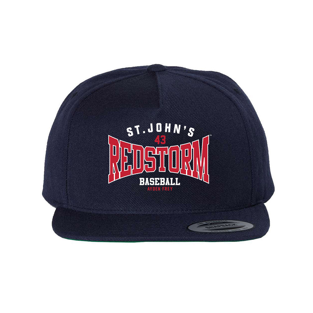 St. Johns - NCAA Baseball : Ayden Frey - Snapback Hat-0